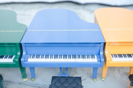 おもちゃのピアノの写真
